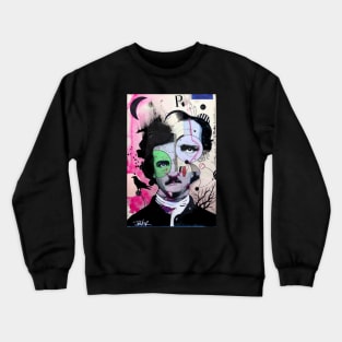 Kicking at your Allan Poe Crewneck Sweatshirt